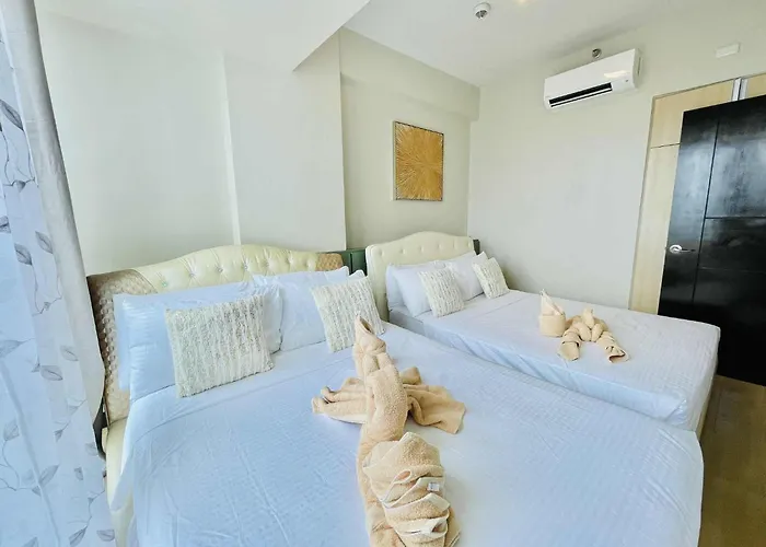 Heart Of Mactan Newtown Big Space With Free Wifi And Pool Access Apartment *